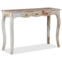 Mesa consola con 3 cajones madera maciza sheesham 110x40x76 cm de vidaXL, Mesas auxiliares - Ref: Foro24-244347, Precio: 207,...