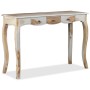 Mesa consola con 3 cajones madera maciza sheesham 110x40x76 cm de vidaXL, Mesas auxiliares - Ref: Foro24-244347, Precio: 207,...