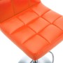 Küchenhocker 2 Einheiten orangefarbenes Kunstleder von vidaXL, Küchenhocker - Ref: Foro24-323640, Preis: 128,42 €, Rabatt: %