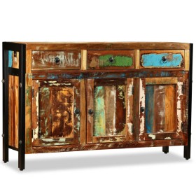 Solid recycled wood sideboard 120x35x76 cm by vidaXL, Sideboards - Ref: Foro24-243984, Price: 540,01 €, Discount: %