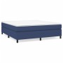 Estructura de cama de tela azul 160x200 cm de vidaXL, Camas y somieres - Ref: Foro24-3120876, Precio: 140,82 €, Descuento: %