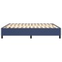 Estructura de cama de tela azul 160x200 cm de vidaXL, Camas y somieres - Ref: Foro24-3120876, Precio: 140,82 €, Descuento: %