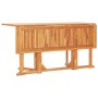 Butterfly folding garden table teak wood 150x90x75 cm by vidaXL, Garden tables - Ref: Foro24-49000, Price: 184,53 €, Discount: %