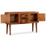 Sideboard aus massivem Holz in Honigoptik, 120 x 30 x 75 cm von vidaXL, Sideboards - Ref: Foro24-244682, Preis: 304,62 €, Rab...