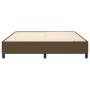 Dark brown fabric bed frame 180x200 cm by vidaXL, Beds and slatted bases - Ref: Foro24-3120881, Price: 149,99 €, Discount: %