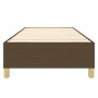 Estructura de cama de tela marrón 100x200 cm de vidaXL, Camas y somieres - Ref: Foro24-3120940, Precio: 107,57 €, Descuento: %