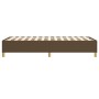 Brown fabric bed frame 100x200 cm by vidaXL, Beds and slatted bases - Ref: Foro24-3120940, Price: 107,57 €, Discount: %