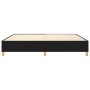 Estructura de cama de tela negro 140x190 cm de vidaXL, Camas y somieres - Ref: Foro24-3120955, Precio: 116,99 €, Descuento: %