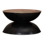 Solid recycled wood coffee table with black base 60x60x33 cm by vidaXL, Coffee table - Ref: Foro24-244900, Price: 128,99 €, D...