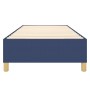 Estructura de cama de tela azul 90x200 cm de vidaXL, Camas y somieres - Ref: Foro24-3120935, Precio: 90,99 €, Descuento: %