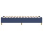 Estructura de cama de tela azul 90x200 cm de vidaXL, Camas y somieres - Ref: Foro24-3120935, Precio: 90,99 €, Descuento: %