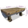 Couchtisch aus massivem recyceltem Holz 90x50x35 cm von vidaXL, Couchtisch - Ref: Foro24-244500, Preis: 219,82 €, Rabatt: %