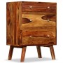 Armario auxiliar de madera maciza de sheesham 60x35x76 cm de vidaXL, Aparadores - Ref: Foro24-244358, Precio: 244,98 €, Descu...