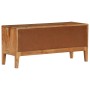 Solid acacia wood TV cabinet 88x30x40 cm by vidaXL, TV Furniture - Ref: Foro24-244955, Price: 180,45 €, Discount: %