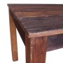 Mesa de comedor de madera maciza reciclada 82x80x76 cm de vidaXL, Mesas de cocina y de comedor - Ref: Foro24-244495, Precio: ...