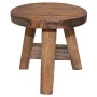 Recycled solid wood stool by vidaXL, Folding stools and chairs - Ref: Foro24-244508, Price: 43,97 €, Discount: %