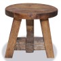 Recycled solid wood stool by vidaXL, Folding stools and chairs - Ref: Foro24-244508, Price: 43,97 €, Discount: %