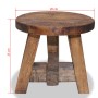 Recycled solid wood stool by vidaXL, Folding stools and chairs - Ref: Foro24-244508, Price: 43,97 €, Discount: %