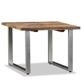 Mesa de centro de madera maciza reciclada 55x55x40 cm de vidaXL, Mesas de centro - Ref: Foro24-244587, Precio: 92,99 €, Descu...