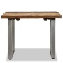 Mesa de centro de madera maciza reciclada 55x55x40 cm de vidaXL, Mesas de centro - Ref: Foro24-244587, Precio: 75,48 €, Descu...