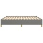 Dark gray fabric bed frame 160x200 cm by vidaXL, Beds and slatted bases - Ref: Foro24-3120970, Price: 140,65 €, Discount: %