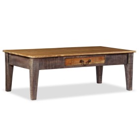 Mesa de centro de madera maciza vintage 118x60x40 cm de vidaXL, Mesas de centro - Ref: Foro24-244968, Precio: 264,99 €, Descu...