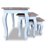 Stackable table set 3 units recycled solid wood by vidaXL, Side tables - Ref: Foro24-244505, Price: 134,41 €, Discount: %