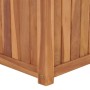 Arriate elevado madera maciza de teca 40x40x40 cm de vidaXL, Maceteros y jardineras - Ref: Foro24-48965, Precio: 97,21 €, Des...