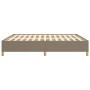 Estructura de cama de tela gris taupe 180x200 cm de vidaXL, Camas y somieres - Ref: Foro24-3120981, Precio: 175,53 €, Descuen...