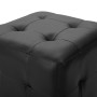 Pouf 2 Einheiten schwarzes Kunstleder 30x30x30 cm von vidaXL, Osmanen - Ref: Foro24-278390, Preis: 83,19 €, Rabatt: %