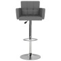 Kitchen stools 2 units gray synthetic leather by vidaXL, Kitchen stools - Ref: Foro24-323658, Price: 186,28 €, Discount: %