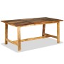 Recycled solid wood dining table 180 cm by vidaXL, Kitchen and dining tables - Ref: Foro24-244802, Price: 321,63 €, Discount: %