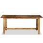 Recycled solid wood dining table 180 cm by vidaXL, Kitchen and dining tables - Ref: Foro24-244802, Price: 321,63 €, Discount: %