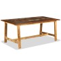 Recycled solid wood dining table 180 cm by vidaXL, Kitchen and dining tables - Ref: Foro24-244802, Price: 321,63 €, Discount: %