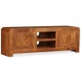 Solid wood TV cabinet honey finish 120x30x40 cm by vidaXL, TV Furniture - Ref: Foro24-244679, Price: 305,48 €, Discount: %