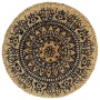 Round placemats 6 pcs dark blue jute 38 cm by vidaXL, Placemats - Ref: Foro24-133871, Price: 30,67 €, Discount: %