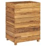 Hochbeet aus recyceltem Teakholz und Stahl 50x40x72 cm von vidaXL, Töpfe und Pflanzgefäße - Ref: Foro24-47427, Preis: 121,19 ...