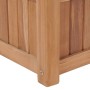 Arriate elevado madera maciza de teca 100x30x25 cm de vidaXL, Maceteros y jardineras - Ref: Foro24-48968, Precio: 106,42 €, D...