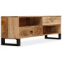 TV-Möbel aus massivem Mangoholz 120x30x40 cm von vidaXL, TV-Möbel - Ref: Foro24-244940, Preis: 270,50 €, Rabatt: %