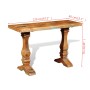 Solid recycled wood console table by vidaXL, Side tables - Ref: Foro24-241630, Price: 360,99 €, Discount: %