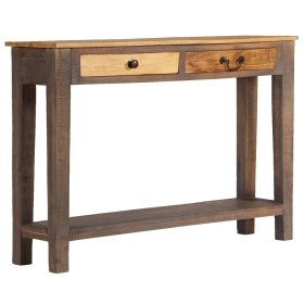 Vintage solid wood console table 118x30x80 cm by vidaXL, Side tables - Ref: Foro24-244966, Price: 198,99 €, Discount: %