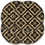 Placemat 4 units round black jute 38 cm by vidaXL, Placemats - Ref: Foro24-133868, Price: 20,92 €, Discount: %