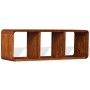 Solid wood TV cabinet honey finish 120x30x40 cm by vidaXL, TV Furniture - Ref: Foro24-244680, Price: 256,73 €, Discount: %