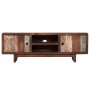 Vintage solid acacia wood TV cabinet 118x30x40 cm by vidaXL, TV Furniture - Ref: Foro24-244960, Price: 196,30 €, Discount: %