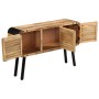 Aparador de madera maciza de mango 120x30x76 cm de vidaXL, Aparadores - Ref: Foro24-245262, Precio: 327,99 €, Descuento: %