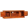 Solid sheesham wood TV cabinet 120x30x40 cm by vidaXL, TV Furniture - Ref: Foro24-245148, Price: 188,91 €, Discount: %