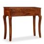 Mesa consola de madera maciza de sheesham 90x32x76 cm de vidaXL, Aparadores - Ref: Foro24-245159, Precio: 297,99 €, Descuento: %