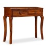 Mesa consola de madera maciza de sheesham 90x32x76 cm de vidaXL, Aparadores - Ref: Foro24-245159, Precio: 297,99 €, Descuento: %