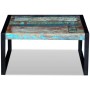 Recycled solid wood coffee table 80x80x40 cm by vidaXL, Coffee table - Ref: Foro24-243295, Price: 167,78 €, Discount: %