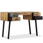 Recycled solid teak desk 110x50x76 cm by vidaXL, Desks - Ref: Foro24-245402, Price: 227,82 €, Discount: %